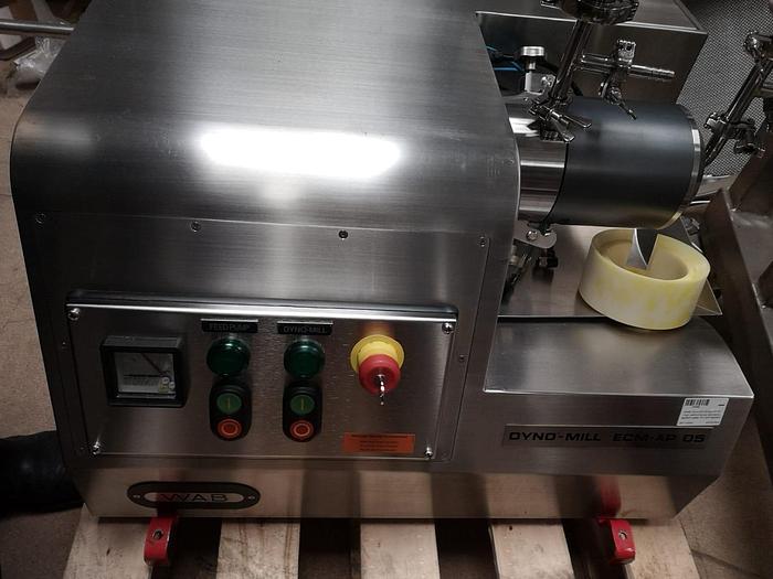 Used WAB DYNO MILL ECM-AP 05 ATEX YEAR 2020