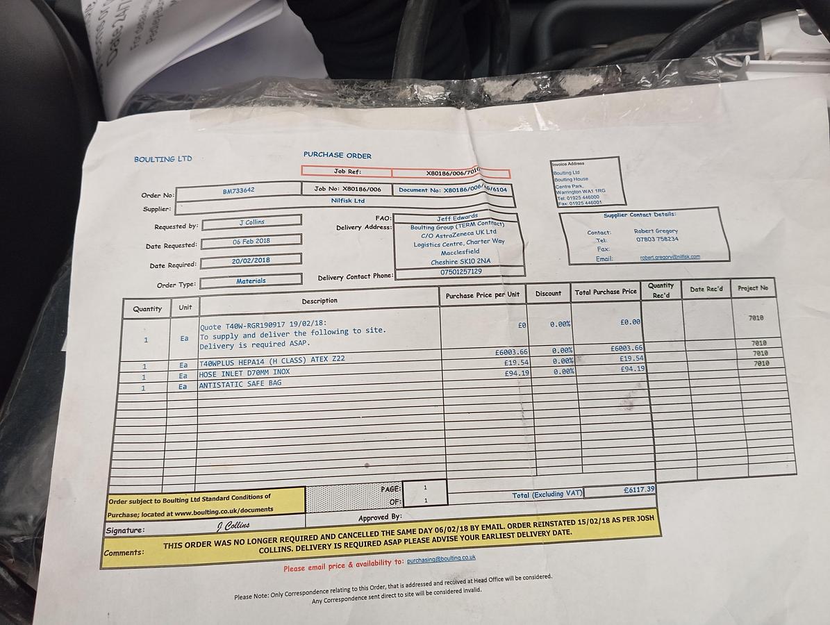 nilfisk tw40w plus h z22 ex