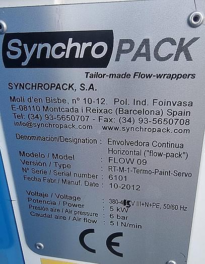 Used Synchropack SA FLOW 09 Synchropack SA FLOW 09