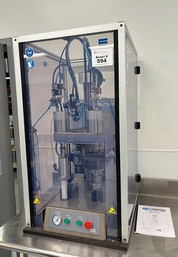 Used Coster Gas Metering Machine model 530/G, made in 2011, S/N 22.855. Coster Gas Metering Machine model 530/G, made in 2011, S/N 22.855.