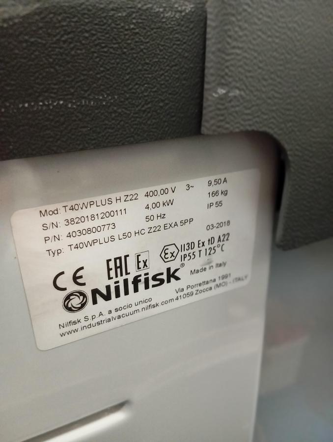 nilfisk tw40w plus h z22 ex