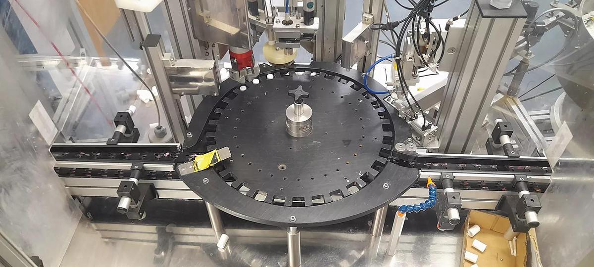 Used Cap coder cc1160 Monoblock filling and  capping machine