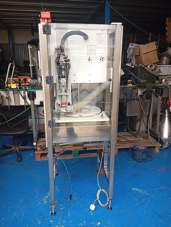 Used capcoder cc550 screw capping machine