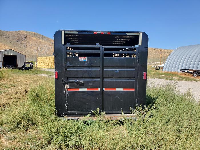 Used 20' Circle D Livestock Trailer