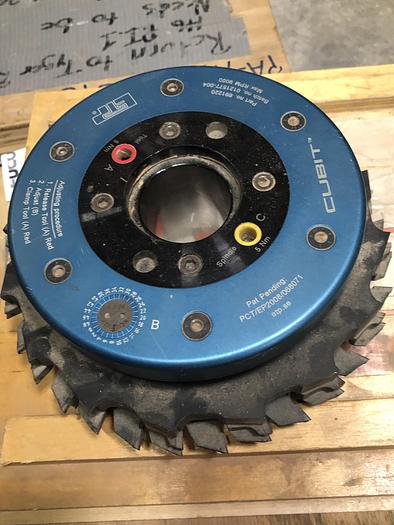 Used ETP CLICK TYPE CUBIT ADJUSTABLE MOULDER HEAD