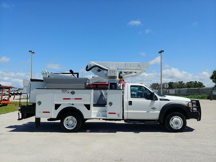 Used Versilift VST-40I 45ft Articulating & Telescopic MH Bucket Boom on 2013 Ford F550