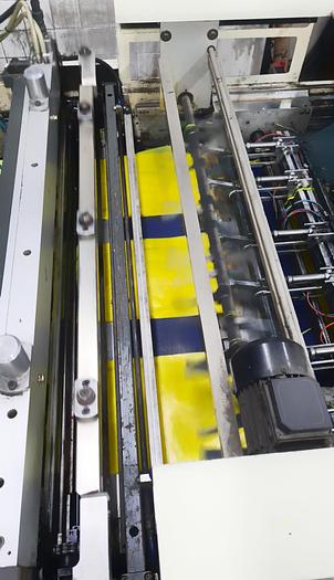 Used SALDOFLEX MODULA S 1100 servo  - (DPE, HDPE, BIO , LLDPE) t shirt bag , handle bag