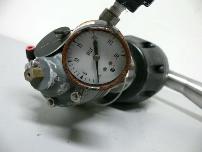 Used ITT Pure-Flo Diaphragm Actuator 2" & 3" Sanitary w/ Conoflow GT2108ED Transducer