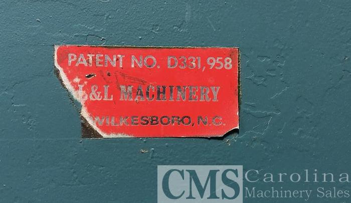 Used L & L GLU-ALL High Frequency Edge Gluer