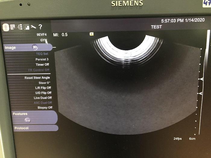 Used Siemens Acuson S1000 Ultraschallsystem mit 5 Sonden, Mitsubishi Drucker P95