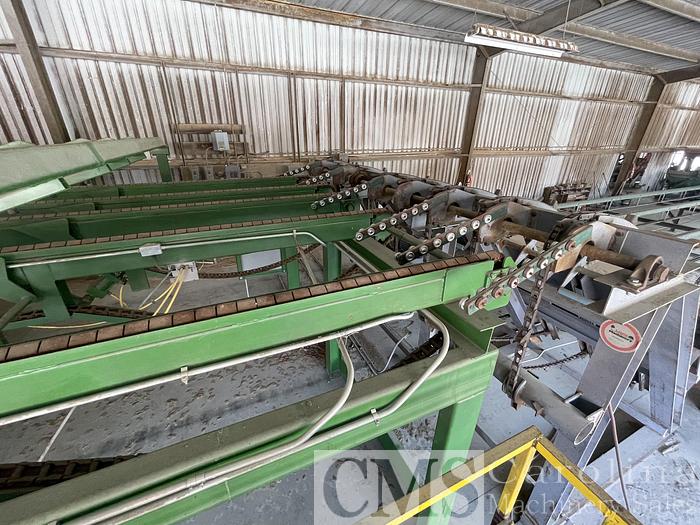 Used Irvington Moore and Newman Trim Saw and Lumber Stacker