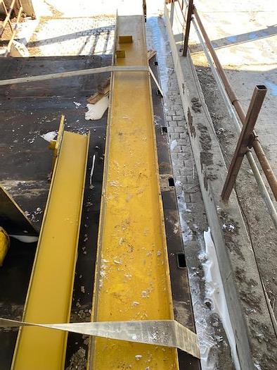 Used 1/3-Ton x 20'-3" Free Standing Jib Crane w/ 1/3-Ton Coffing Hoist