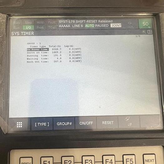 Used FANUC LR MATE 200iD/7L SIX AXIS LONG REACH ROBOT WITH MATE R30iB COMPACT CONTROLLER, NEW 2020