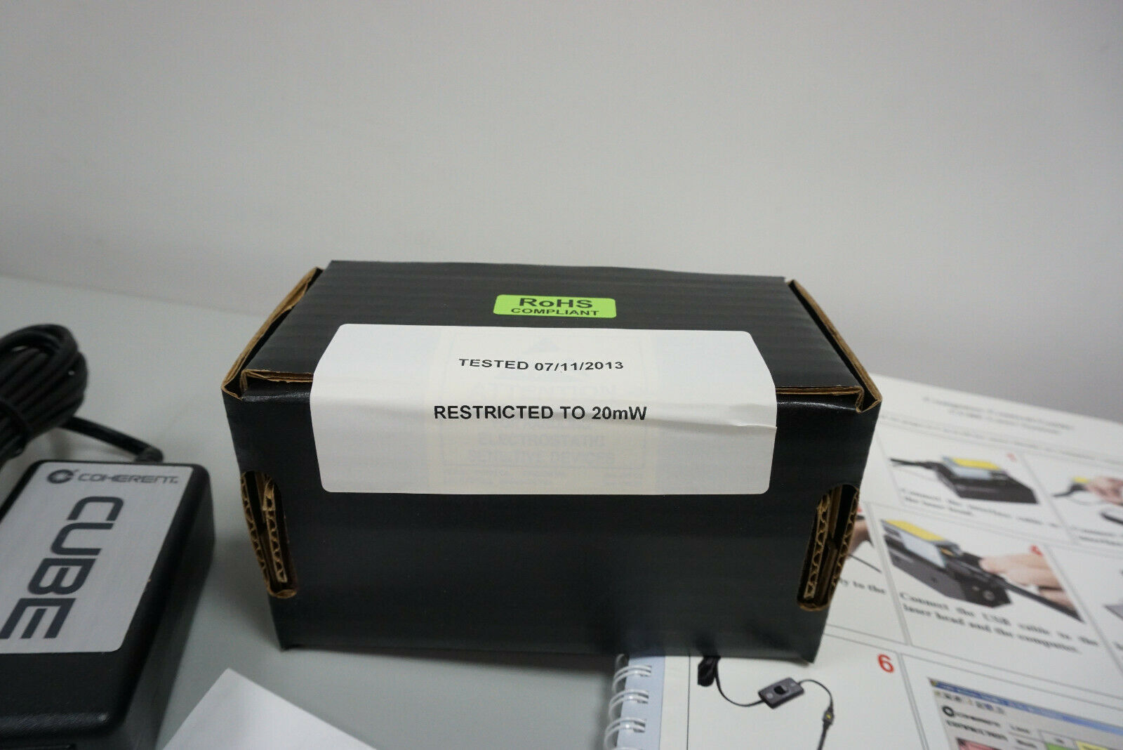 Coherent Cube Diode Laser System 1122430 405nm 20mW