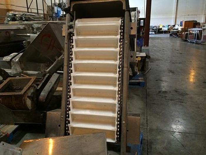 Used DEAMCO STAINLESS STEEL BUCKET ELEVATOR