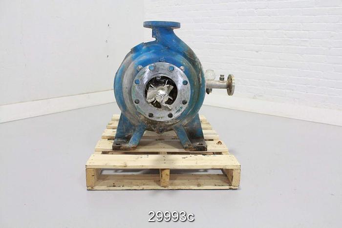 Used Goulds 3500 Pump, 3x6x14, Stainless Steel Casing #29993