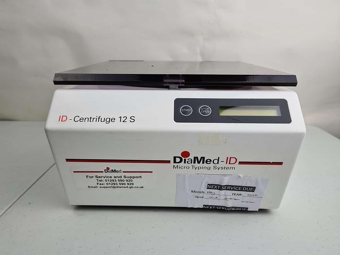 Used DiaMed ID-Centrifuge 12 S