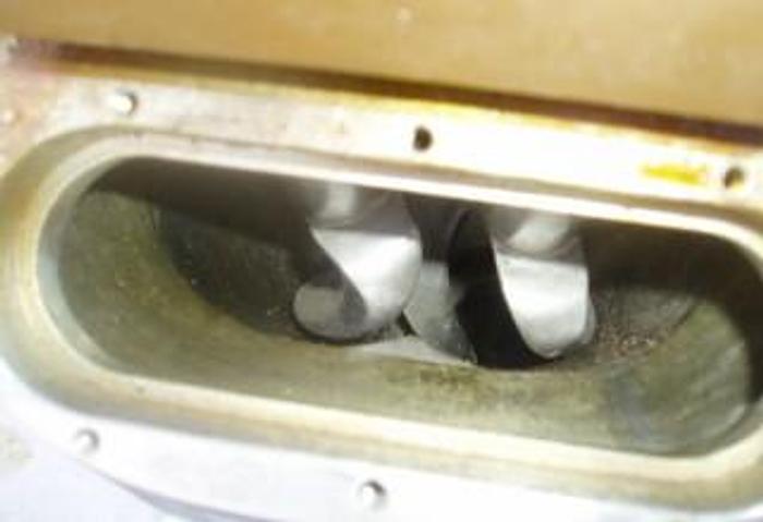 Used Mixer, Vertical, Vacuum, S/st, Jkt, Cone, Extruder, #S734531