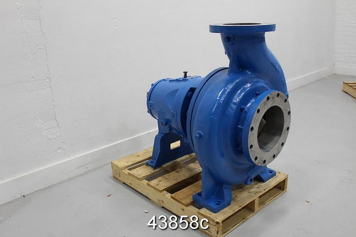 Used Goulds 3175 8x10x18h Pump, Stainless Steel Casing, 4-Vane Stainless Steel Impeller #43858