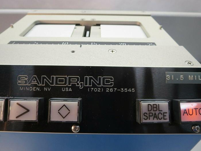Used Sandr, Inc. Precision Tool