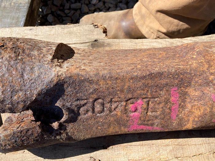 Used 5-5/8" Diameter "Short" Chisel Bit