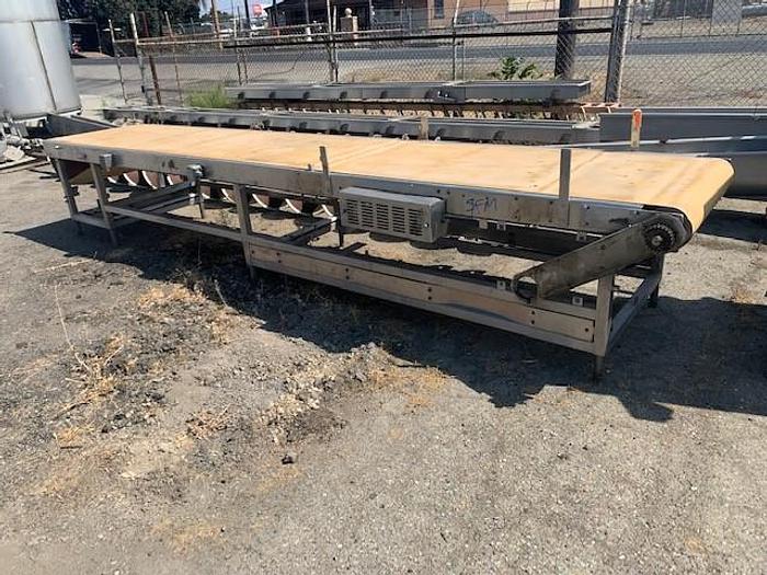 Used 32" Wide x 16' Belt Conveyor