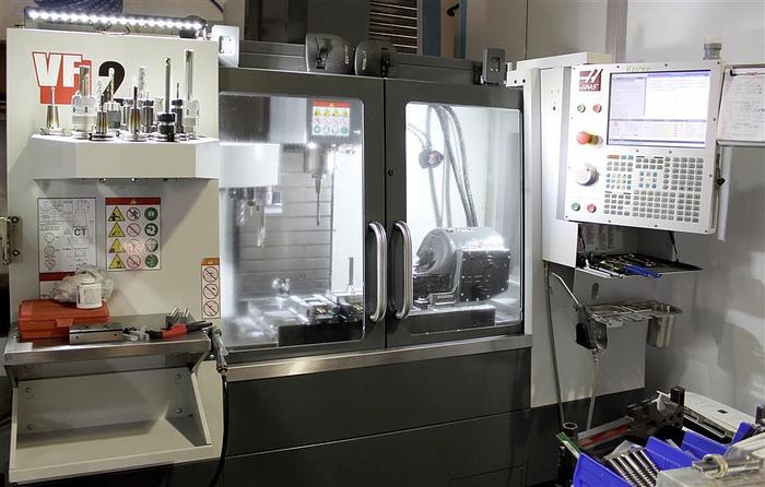 Used 2020 HAAS VF-2 5-Axis CNC Vertical Machining Center