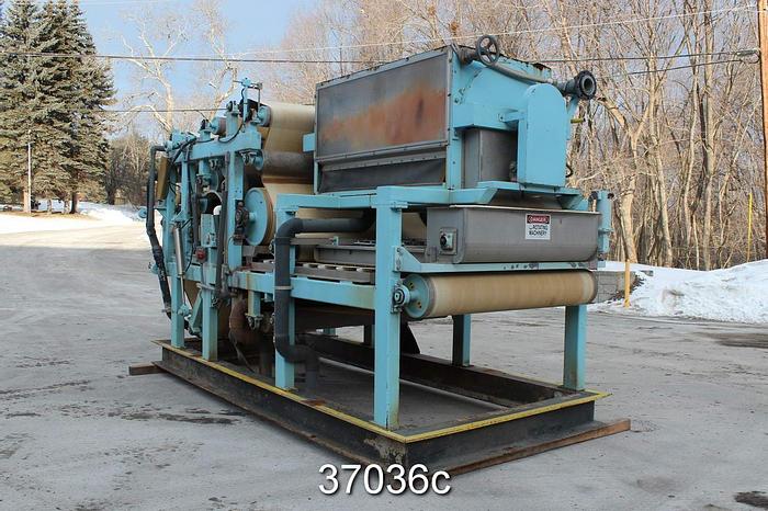 Used BDP Industries Model E Dewatering Belt Press. 1.5 meters wide #37036