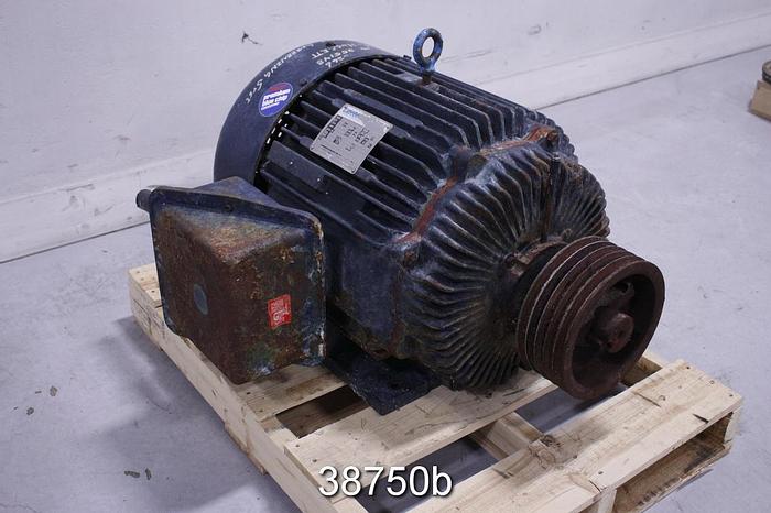 Used Marathon WB 365TTFS6536 AN Electric Ac Motor, 75 Hp, 1775 Rpm, 460 Volt #38750