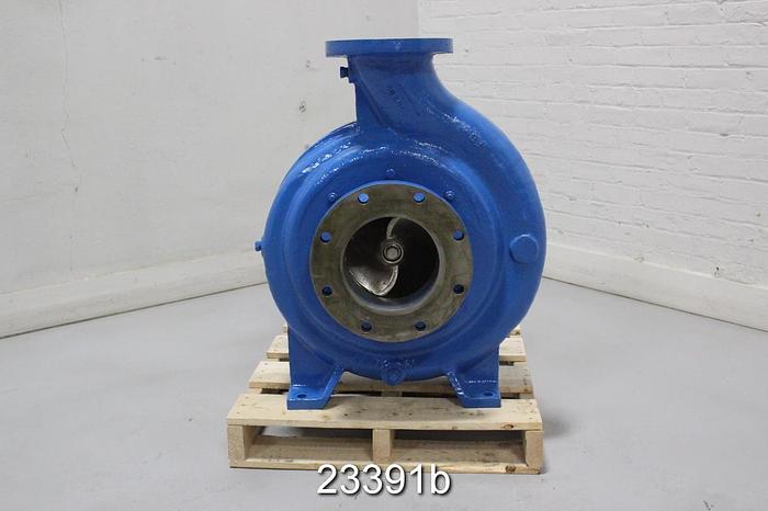 Used Goulds 3175 6x8x18 Pump, 16" Diameter, 2/4 Vane Impeller, #23391