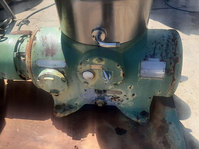 Used Centrifuge, Disc, Auto, Westfalia, SAMR-3036, 316 S/st, 10 HP #S202785