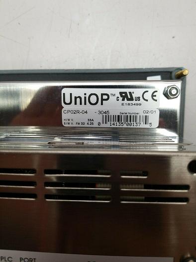 Used UNIOP OPERATOR INTERFACE CP02R-04-3045