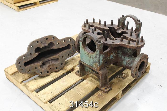 Used Goulds 3405 Split Case Pump, 4x6x17 #31454