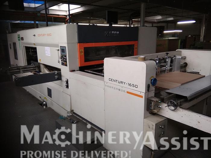 Used MWZ 1650Q Automatic Die Cutter Century