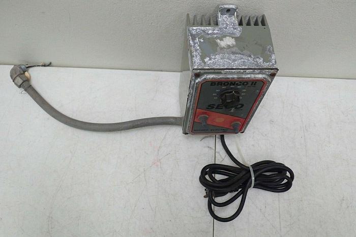 Used Seco Warner Electric Bronco II Model 160 Adjustable Speed AC/DC Drive