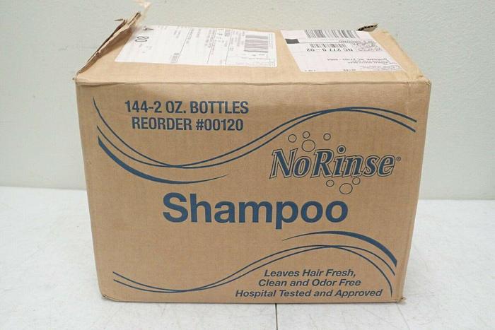 Used CleanLife Products 00120 No-Rinse Shampoo, 2 fl oz/Bottle, 72 Bottles/Case