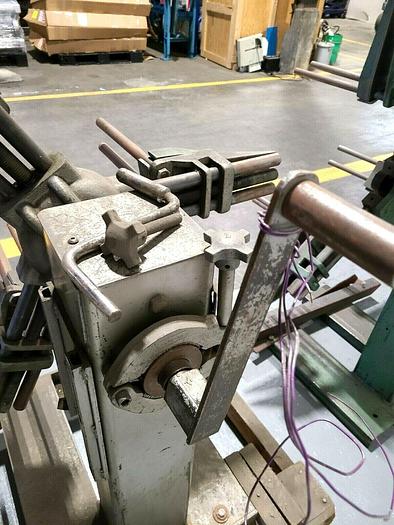 Used Jaco Stock Decoiler Payoff Stock Feed Coil for Stamping wire flat stock