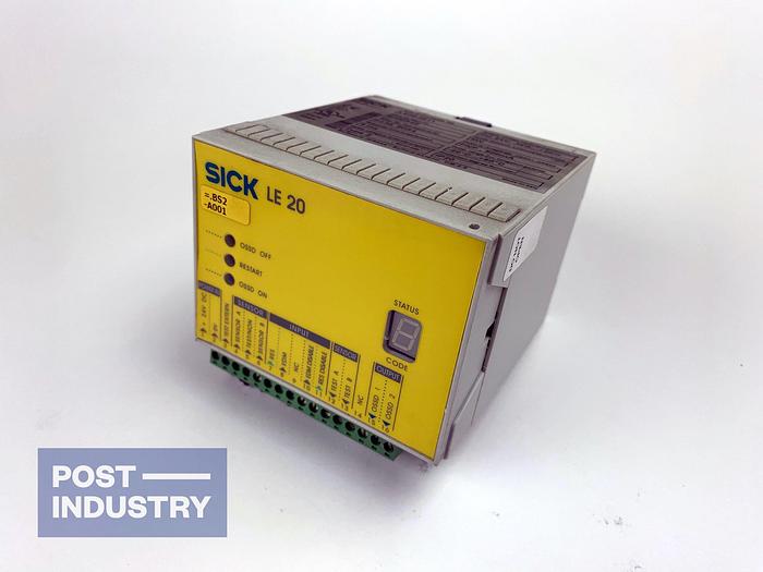 Used SICK LE20-2611 Safety Switching Amplifier (6020340)