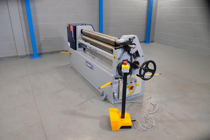 UZMA Model IRM Power operated 2mm -6mm Bending rollers
