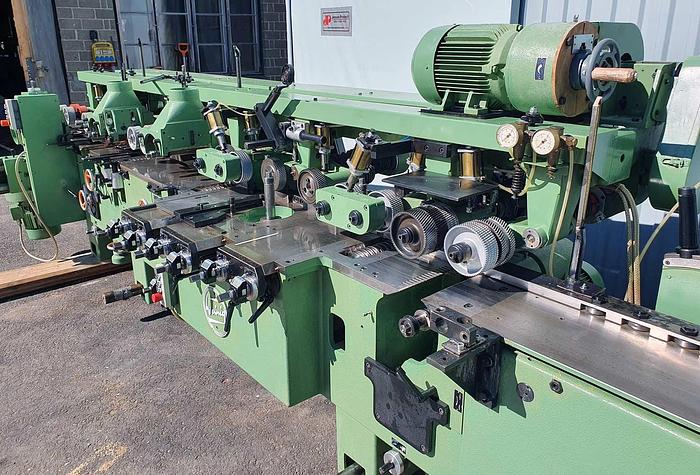 Used Weinig Germany Four side planer / moulder Unimat 22N, 8 spindles