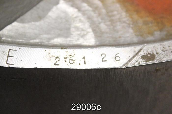 Used Goulds 3175 Impeller, CF8M Stainless Steel, 6 Vane, 20.5" Diameter for 18x18x22 #29006