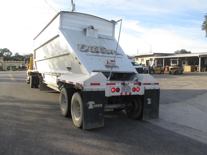 Used 2014 Travis S102 Aluminum Bottom Dump Trailer