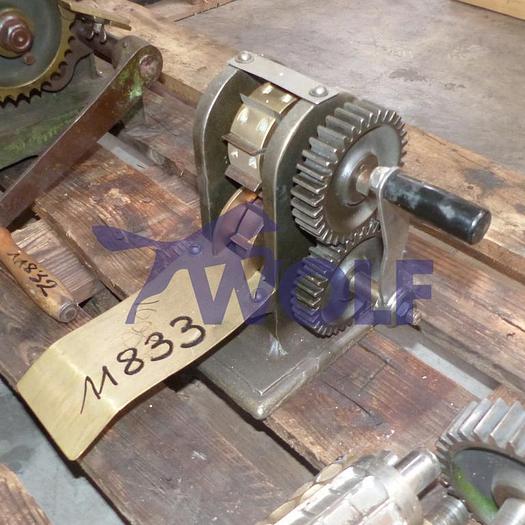 Used Hard candy roller BCH BRIERLY COLLIER - & HARTLEY Ltd. with hand crank.