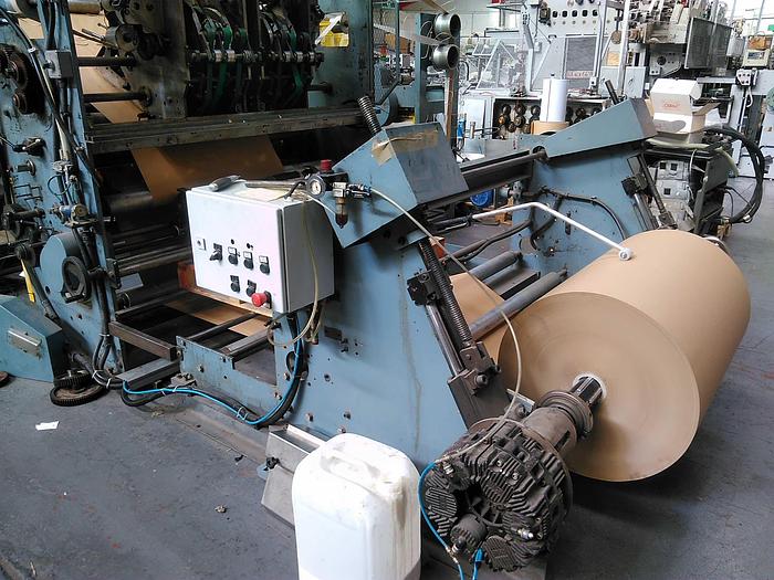 Used NEWLONG CARRIER BAG MACHINE; 150 BAGS/MIN