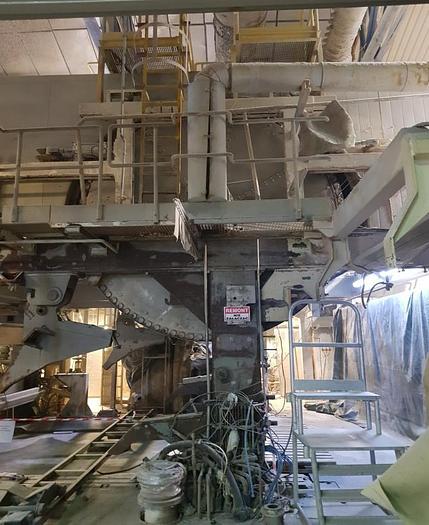 Used (PMT-51) - Tissue Paper Machine 3270 mm, Suction Breast Roll Former