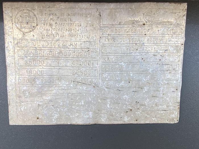 Usato 2008 ADIGE VASCA RIBALTABILE