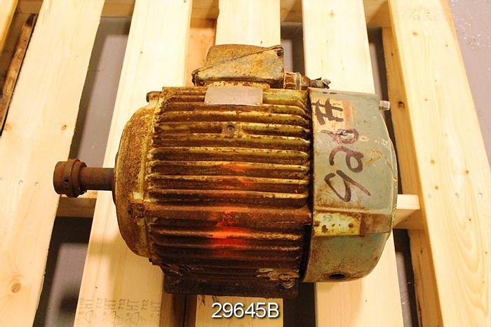 Used Westinghouse MAC2 10 Hp-3515 Rpm Ac Motor #29645
