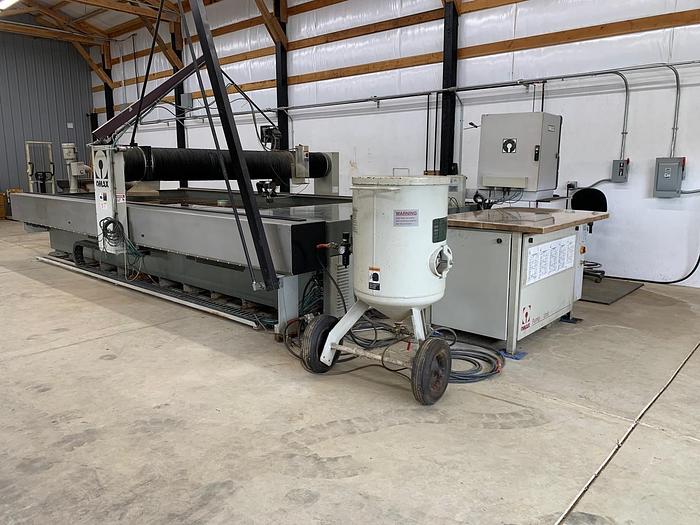 Used 2004 OMAX MAX 80160 WATERJET CUTTING SYSTEM W/ TILT-A-JET