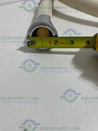 Used 96" Silicone Hose w/ 1 1/2" Sanitary Fittings 125 PSI at 20°C