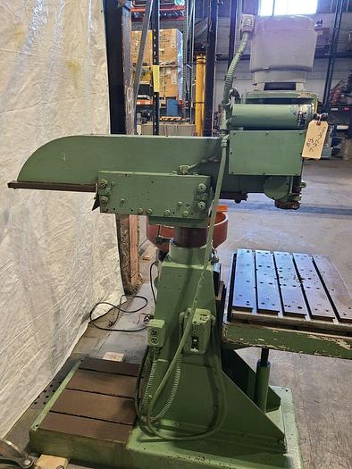 Used Johansson Radial Arm Drill Press DEEP REACH DRILLING